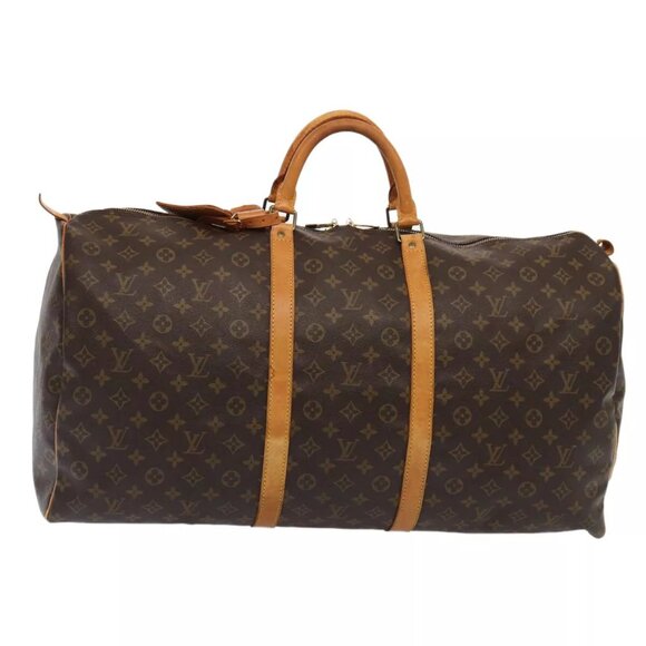 LOUIS VUITTON Monogram Keepall 60 Boston Bag - Picture 1 of 16